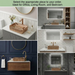 Luxury Rose Gold Countertop Wash Basin 