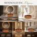 Luxury rose gold ceramic vessel wash basin for modern bathroom vanity by Bassino