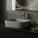 Matte Gray Melamine Wash Basin