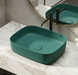 Matte Green Melamine Wash Basin