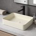 Modern Beige Melamine Wash Basin 