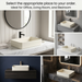 Modern Beige Melamine Wash Basin 