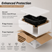 Modern Black Marble finish Countertop Wash Basin 