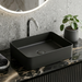 Modern Black Melamine Wash Basin