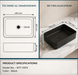 Modern Black Melamine Wash Basin Size