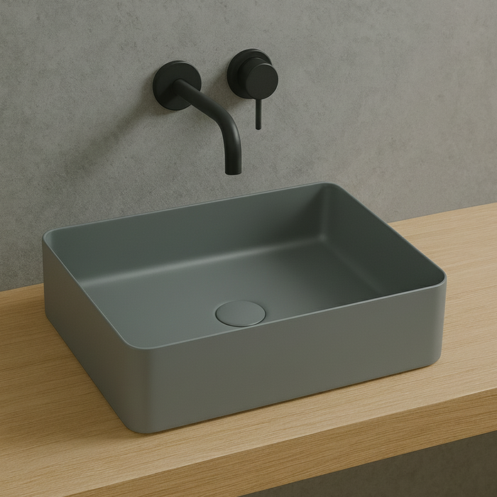 Modern Grey Melamine Wash Basin 4