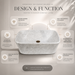 Modern Marble finish Countertop Wash Basin 