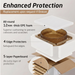 Modern Round Transparent Glass Wash Basin Packaging