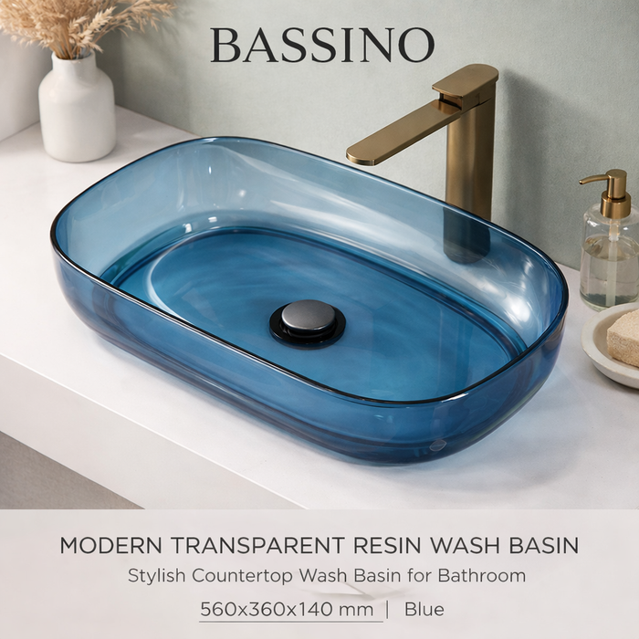 Blue_Transparent_Resin_Wash_Basin
