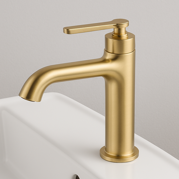 BASSINO Luxury Short Basin Mixer Tap Modern Faucet | 5 Years Warranty