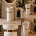 Pedestal Wash Basin with Rose Gold Belt 