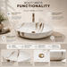 Premium Ceramic Designer Table Top Wash Basin, Refined Finish