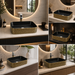 Premium Designer Multi-Print Table Top Basin (20x14x5 In)