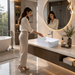 Premium Designer Multi-Print Table Top Basin (20x14x5 In)