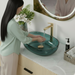 Rectangle Transparent Resin Wash Basin