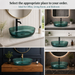 Rectangle Transparent Resin Wash Basin