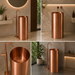 Rose Gold Metal Pedestal Wash Basin