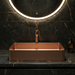 Rose Gold Rectangle Stainless Steel Wash Basin