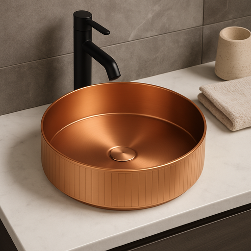 Rose Gold Stainless Steel Wash Basin