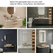 Rose gold and White Table top Wash Basin 