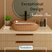 Rose gold and White Table top Wash Basin 