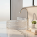 Round Transparent Glass Wash Basin