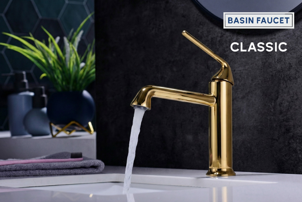 BASSINO CLASSIC Short Body timeless elegance Basin Faucet | 3 Years Warranty