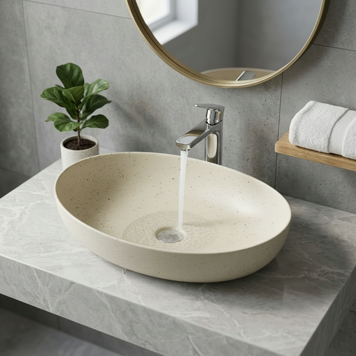 Terrazzo Matt Beige Countertop