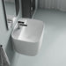 Wall mount Half Pedestal Wash Basin 6