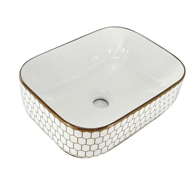 Premium Designer Table top/Counter top Wash Basin/Vessel sink (16x12x6 In) BTT-301