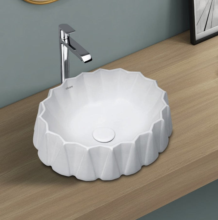 Premium Designer Table top/Counter top Wash Basin/Vessel sink (18x16x6 In) BTT-W53
