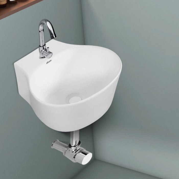 Premium Designer Wall Mount/Wall Hanging Wash Basin/Bathroom sink (15x15x6 In) B-WM3