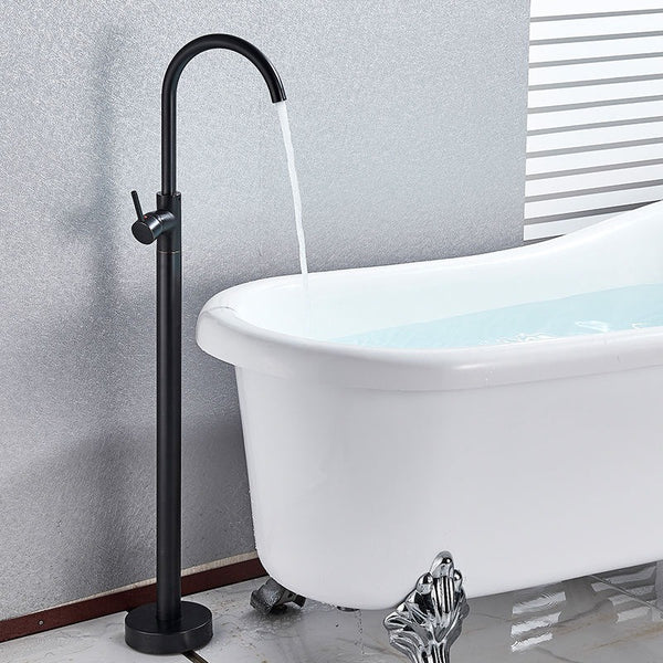 Bassino Free Standing Basin Mixer Tap –  Floor Mounted Faucet for Pedestal Basins