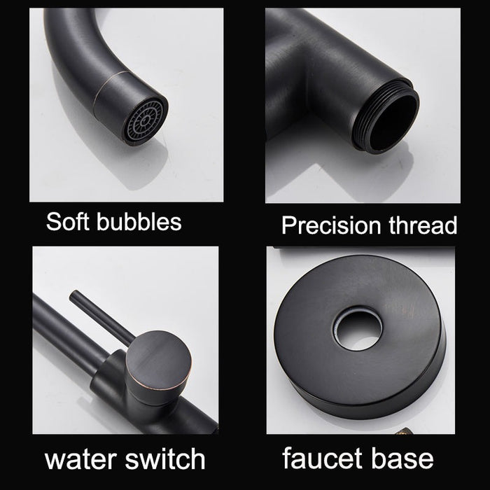 Bassino Free Standing Basin Mixer Tap –  Floor Mounted Faucet for Pedestal Basins