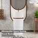 White Gloss Ceramic Pedestal Wash Basin