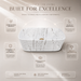 White Marble finish Countertop Wash Basin 