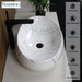 White Marble pattern Table Top Wash Basin