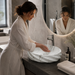White Matte Ceramic Oval Countertop Wash Basin