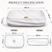 White marble pattern matte ceramic table top wash basin, 600x430x150 mm, with sculpted rectangular design for modern luxury bathrooms.