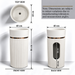 White matte artificial stone freestanding pedestal wash basin with fluted cylindrical design and gold accent, 400×400×860 mm luxury bathroom sink.