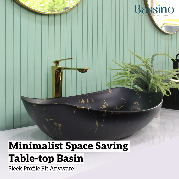 Premium Designer Table top/Counter top Wash Basin/Vessel sink (23x16x6 In)BTT-1435