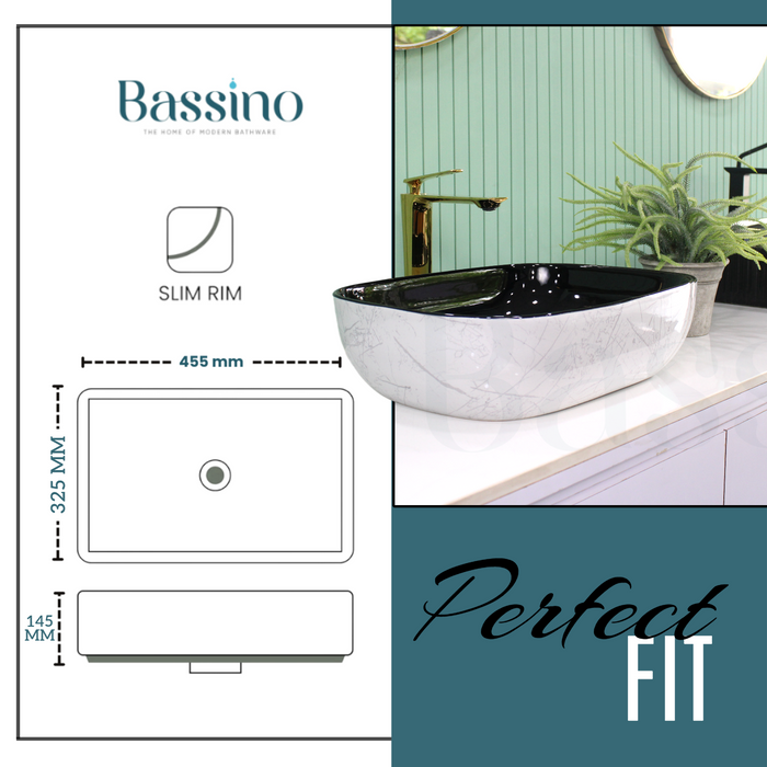 Designer Table Top Basin (18x13x6) BTT-11422-IN