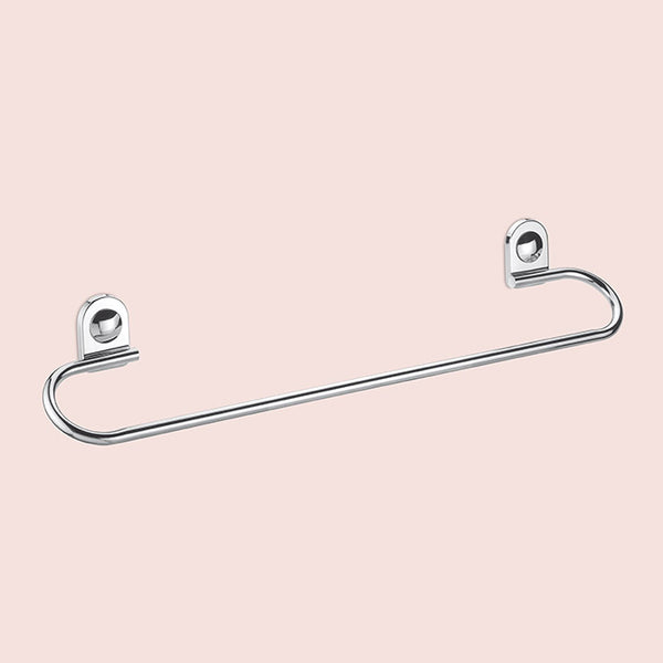 BASSINO Stylish Towel Rod For Bathroom/office/home/hotels-SS 304-CHROME FINISH
