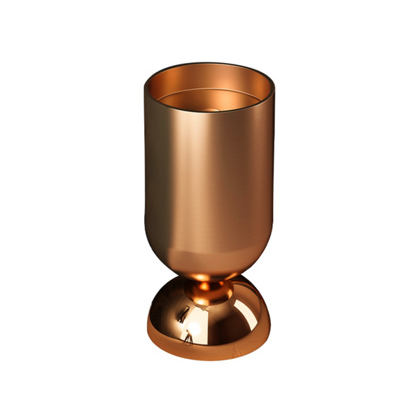 Metal Pedestal Wash Basin,size-16x16x33 Inch Rose gold