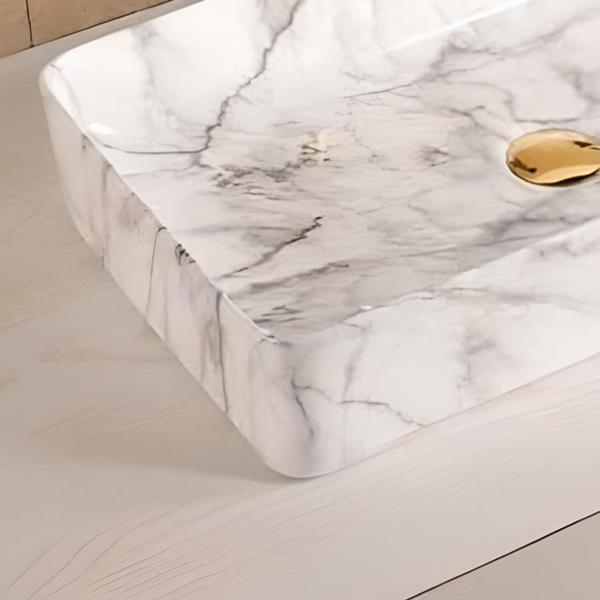 Premium Designer Table top/Counter top Wash Basin/Vessel sink (24x14x4.5 In)BTT-1006