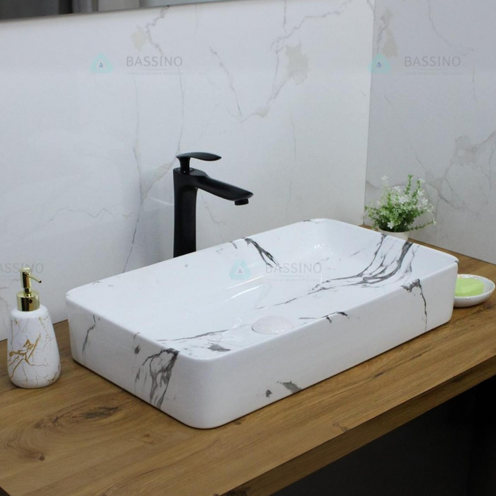 Premium Designer Table top/Counter top Wash Basin/Vessel sink (24x14x4.5 In)BTT-1208