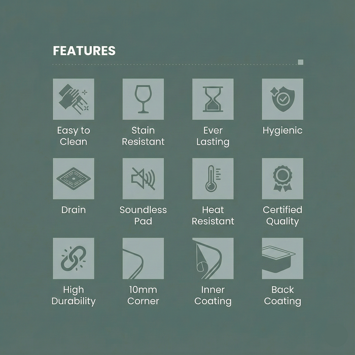 Handmade SS 304 Grade Kitchen Sink, Matte Finish, 24x18x9 In, 25 Years Warranty