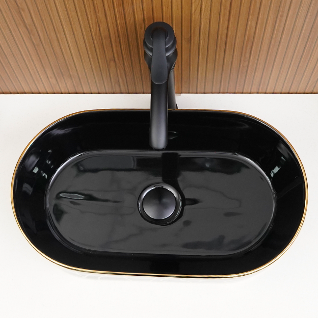 Designer Table Top Basin (20 x 12 x 5 In),BTT-11179