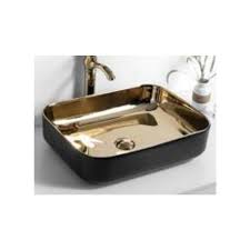 BASSINO Ceramic Wash Basin Countertop Tabletop Bathroom Sink Wash Basin(500x400x130mm)