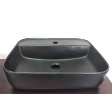 BASSINO Ceramic Wash Basin Countertop Tabletop Bathroom Sink Wash Basin(500X400X130mm)